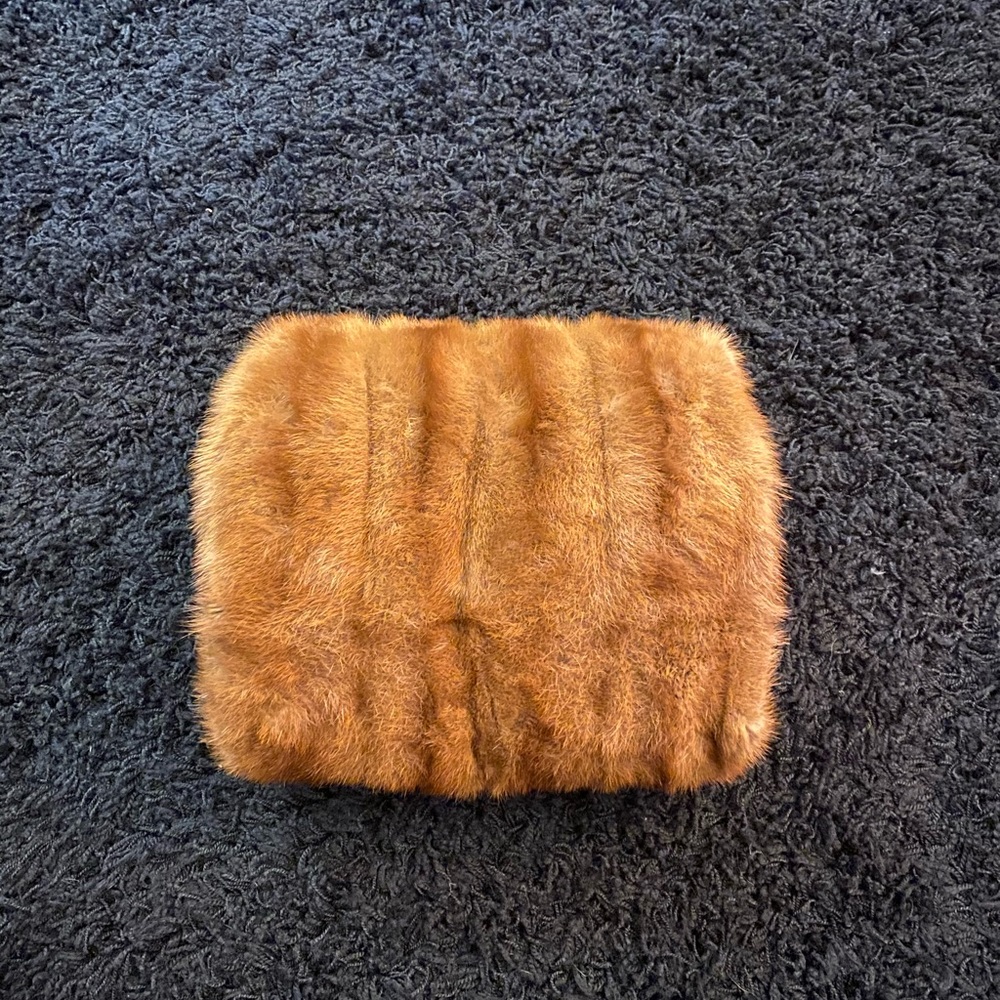 Vintage Mink Muff